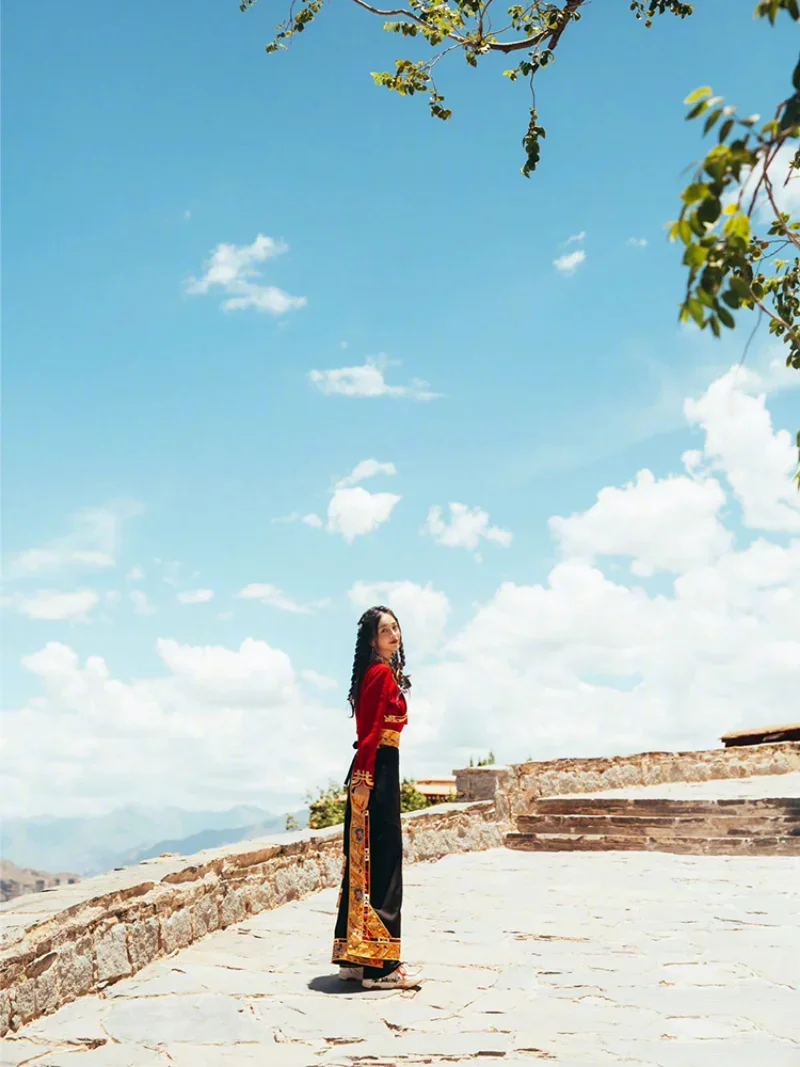 Traditional Tibetan Dress Wrap - Linen Dress Wrap review and price