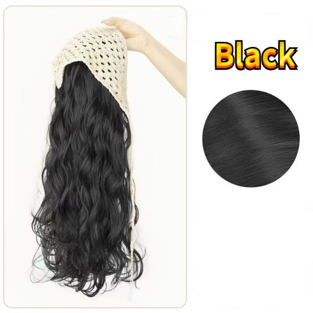 Fashion 65CM Wig Triangle Head - Headband Summer Knit review and price