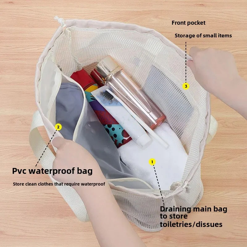 Large Capacity Beach Bag Drain - Tote Bag Beach review and price