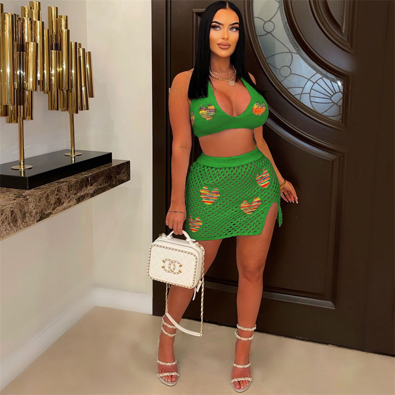 Summer Knitted Crochet Hollow  - Crop Top Crochet review and price