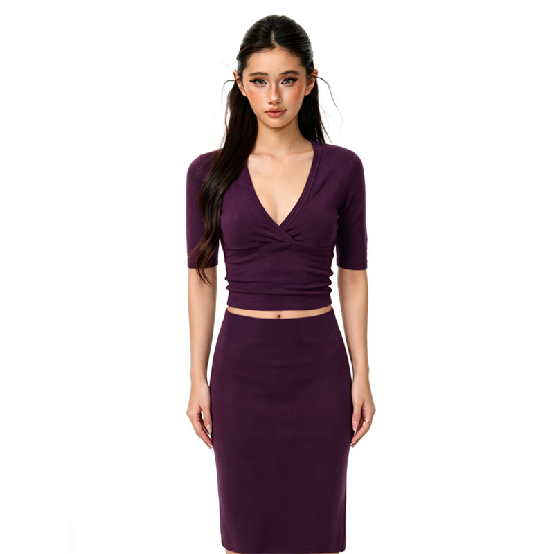 Women French V-Neck Half Sleev - Crop Top Crochet review and price