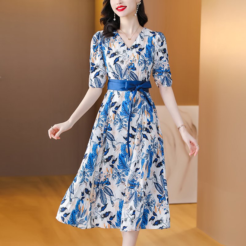 2025 Summer Women Boho Luxury  - Midi Skirt Floral review and price